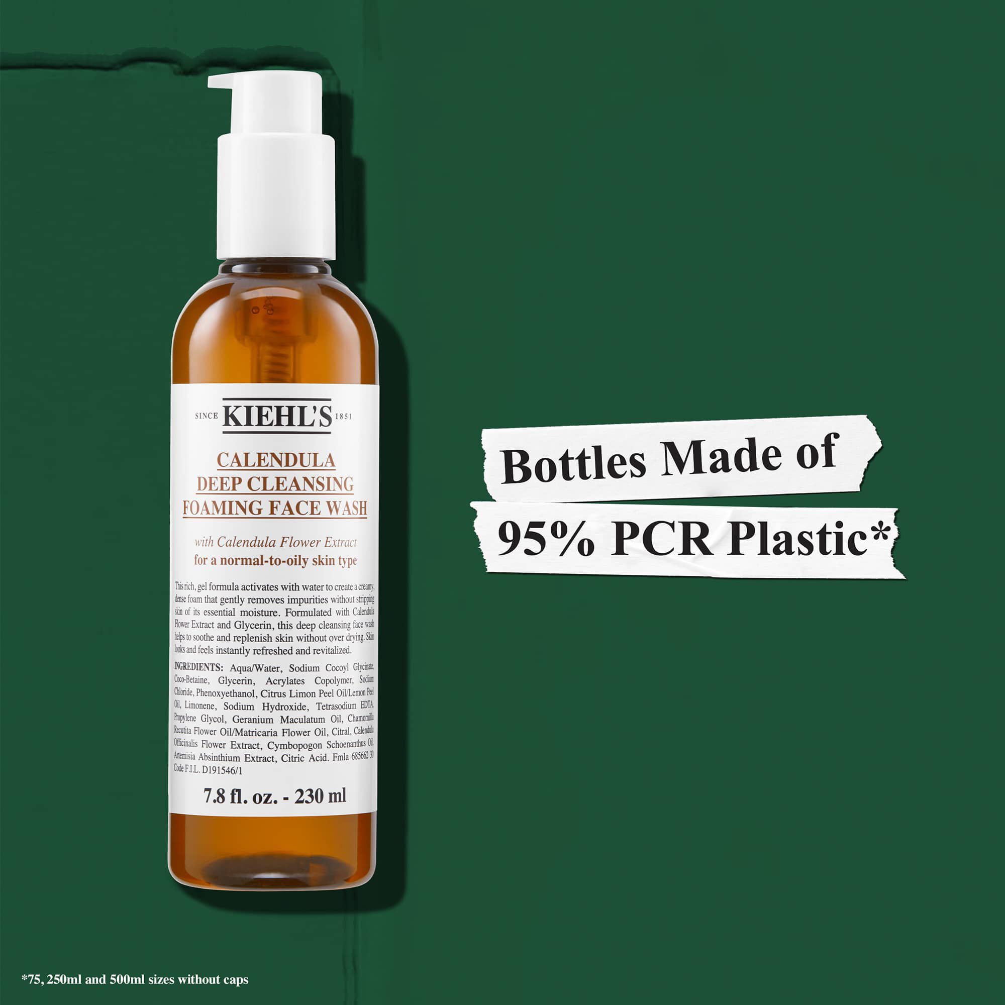 Calendula Poreless Jelly Wash 2本セット Calendula Deep Cleanser. Impurity Fighting Foam Face Wash - Kiehl's